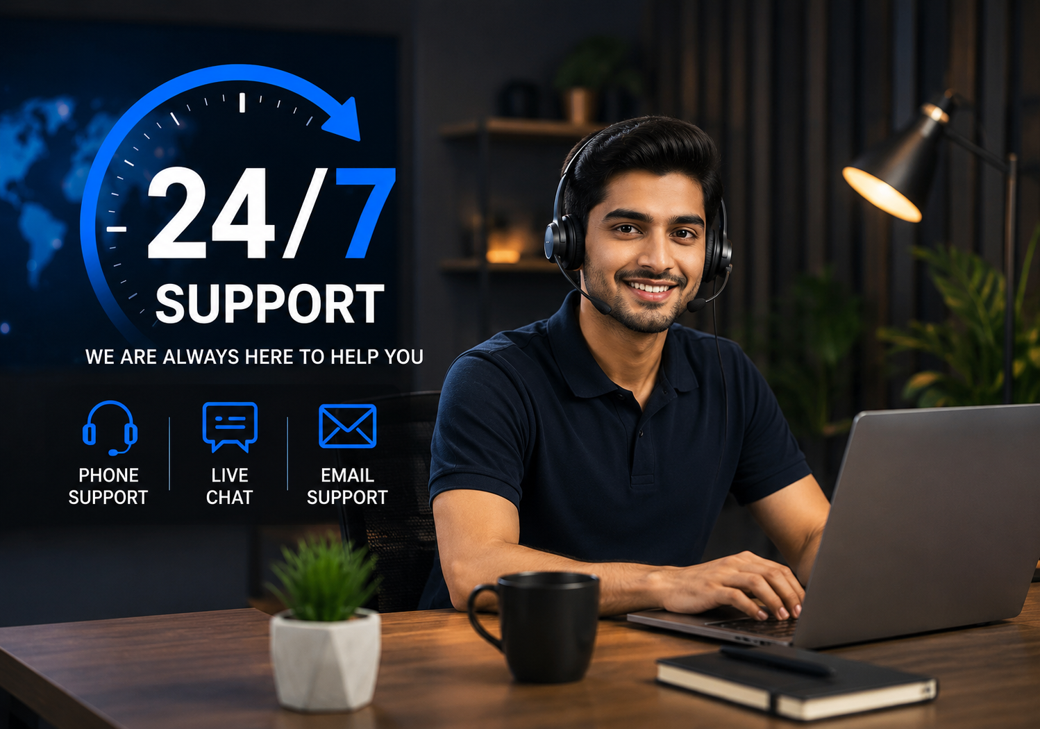 24x7 Support